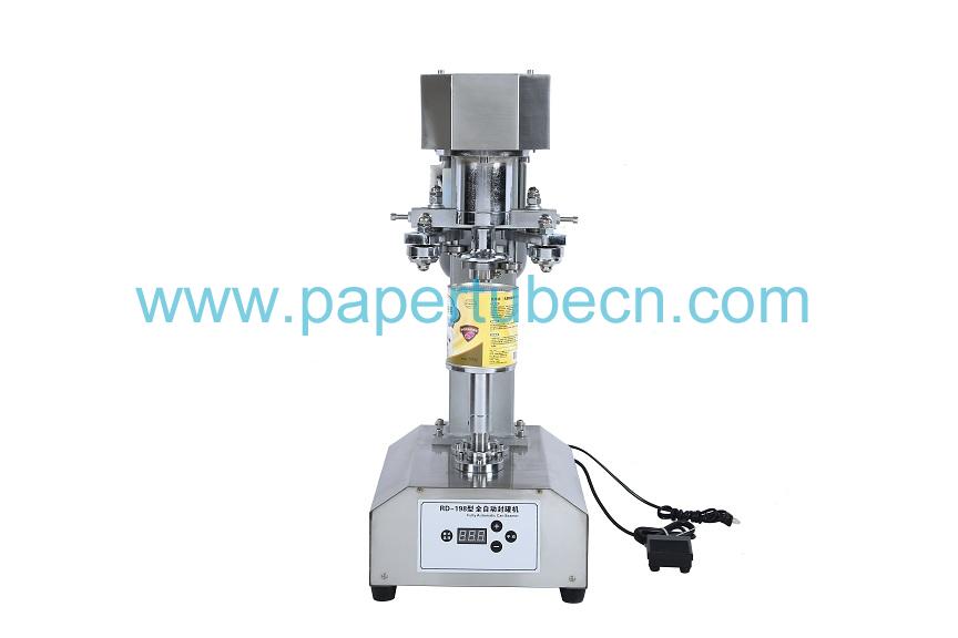 Silver Stainless Steel Can Sealing Machine