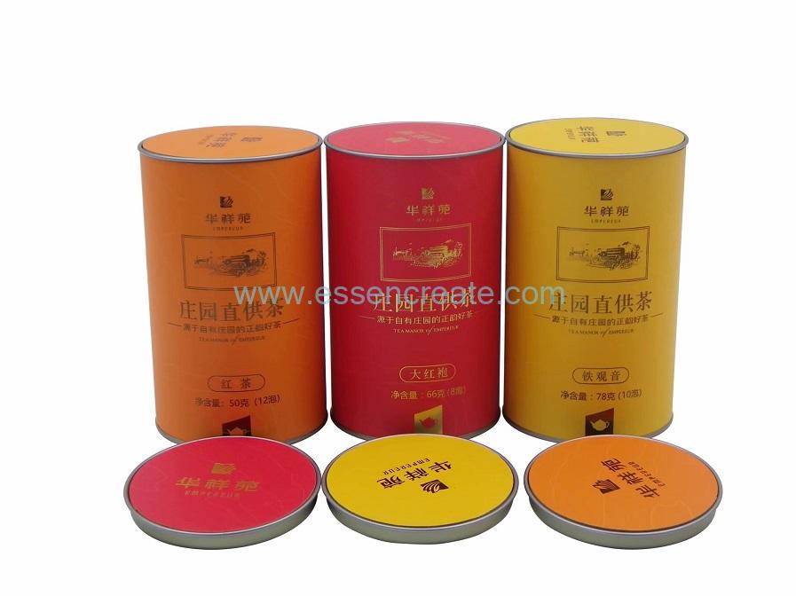 Paper Canister with Concave-convex Tin