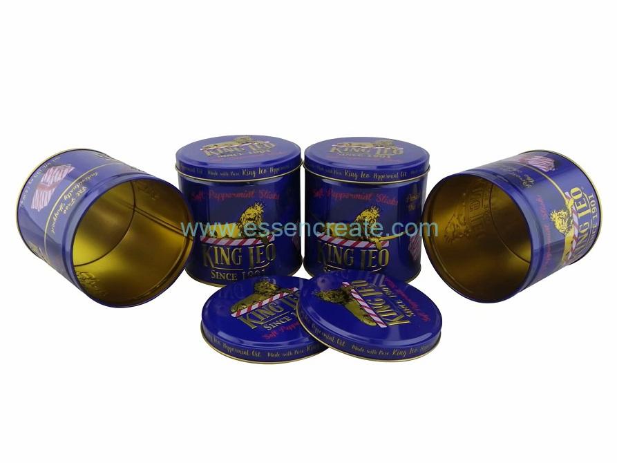 Cylinder Tin Packaging Cans