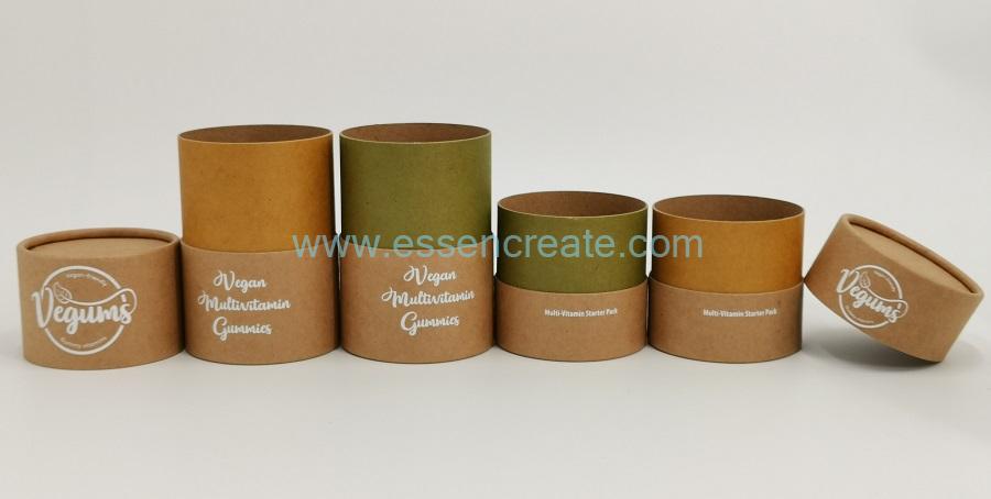 Cylinder Rolled Edge Box for Capsules Packing