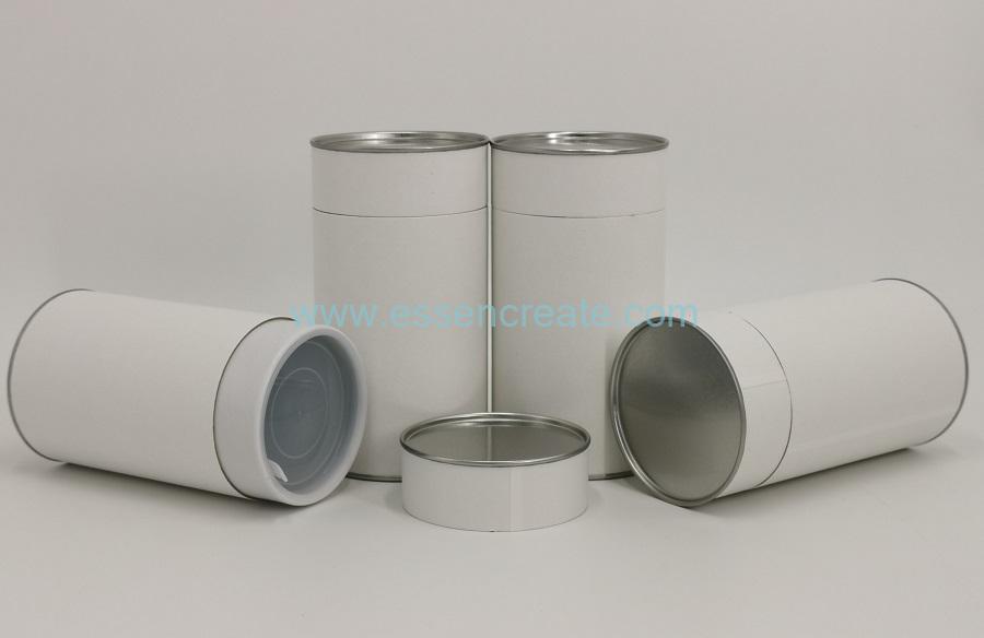 Airtight Metal Tin Paper Cans