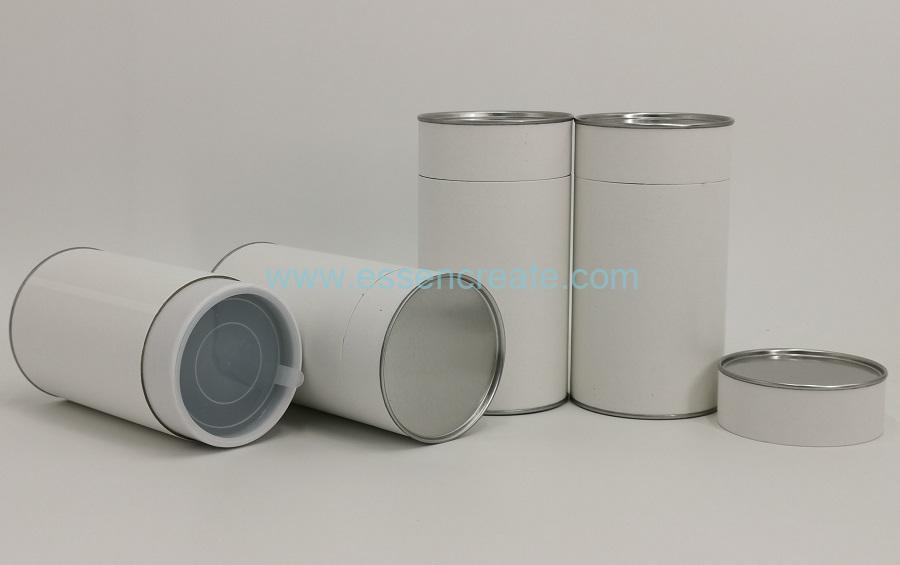 Paper Tube with Tin End