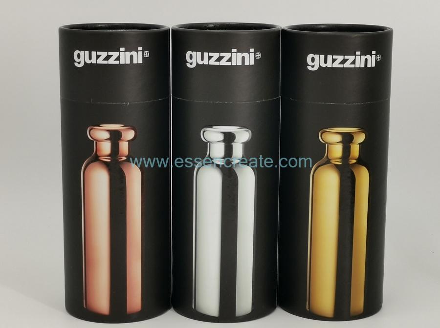 Stainless Steel Water Bottle Packaging Cylinder Tube Box