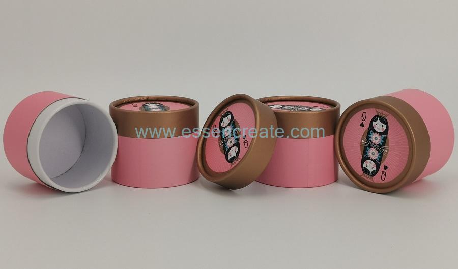 Moon Cakes Packaging Cylinder Tube