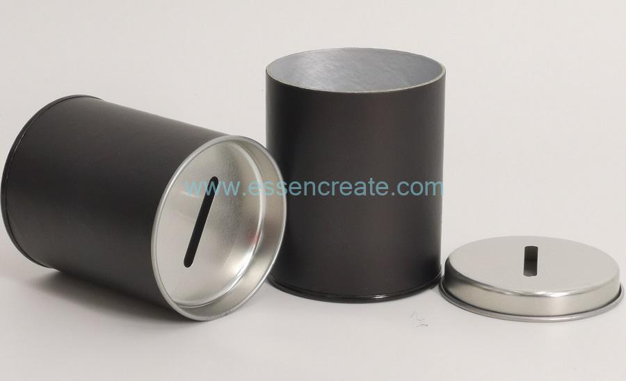 Money Bank Packaging Cylinder Canister