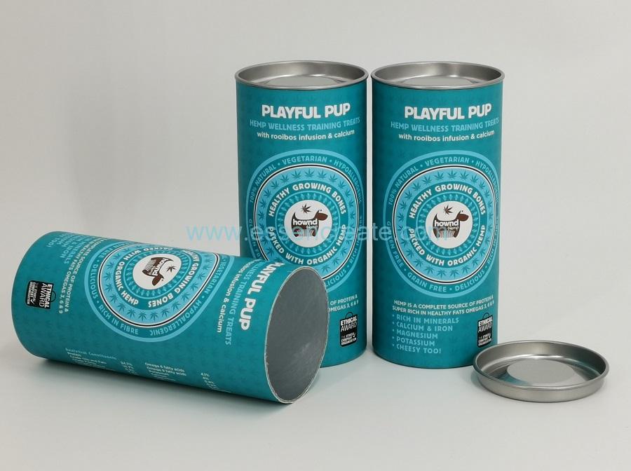 Pup Health Food Packaging Cans with Silver Tin