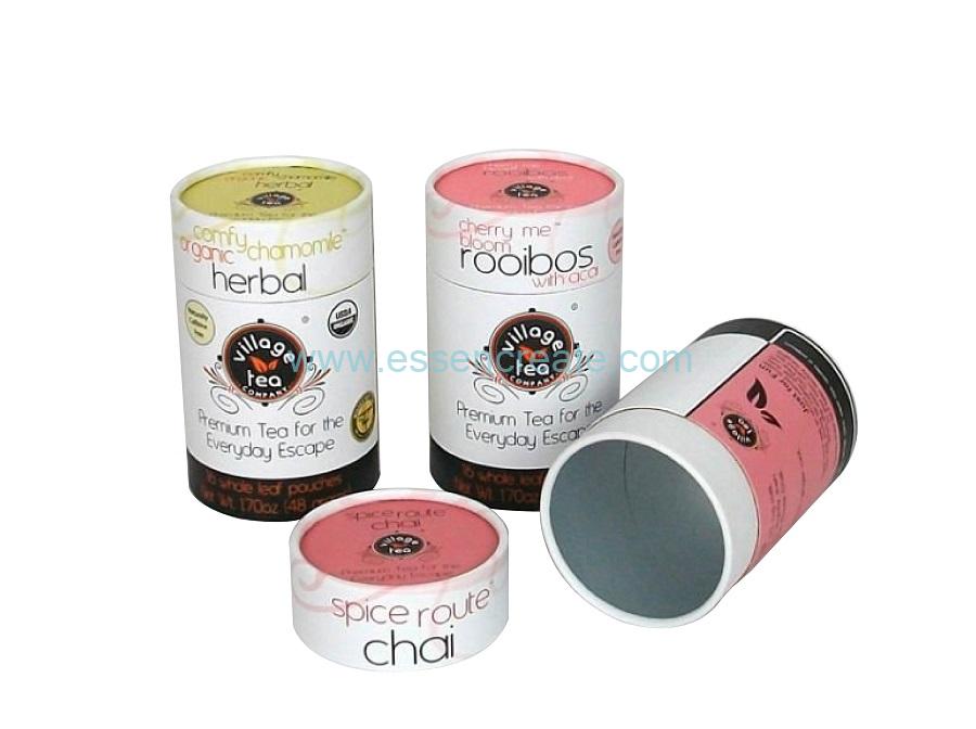 Tea Packaging Paper Cans