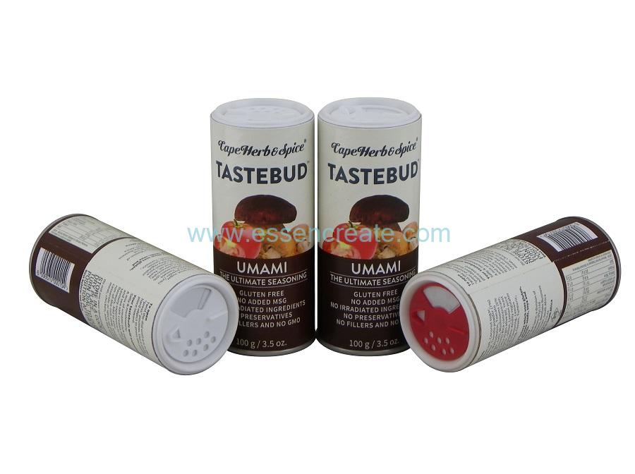 Shaker Top Paper Tube for Seasoning Spice Packaging