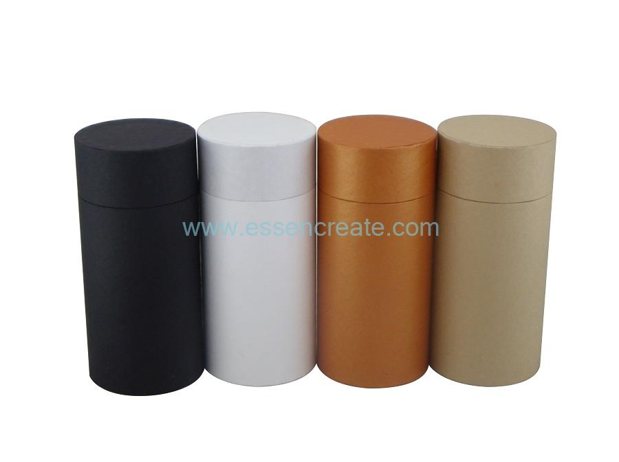 Eco-friendly Flat End Kraft Packaging Paper Cardboard Tube 