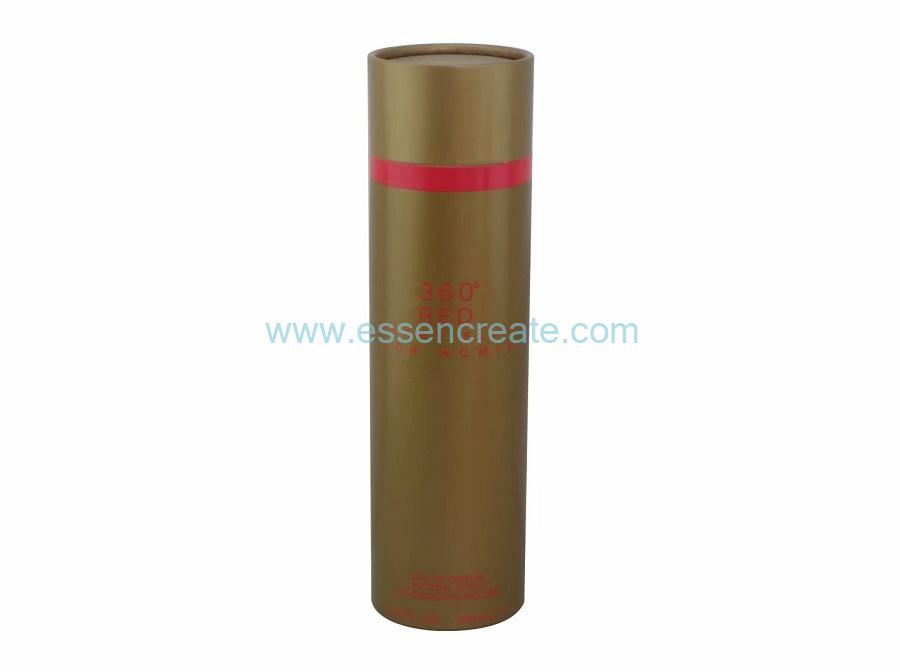 Scent Bottle Packaging Paper Tube with Rolled Edge