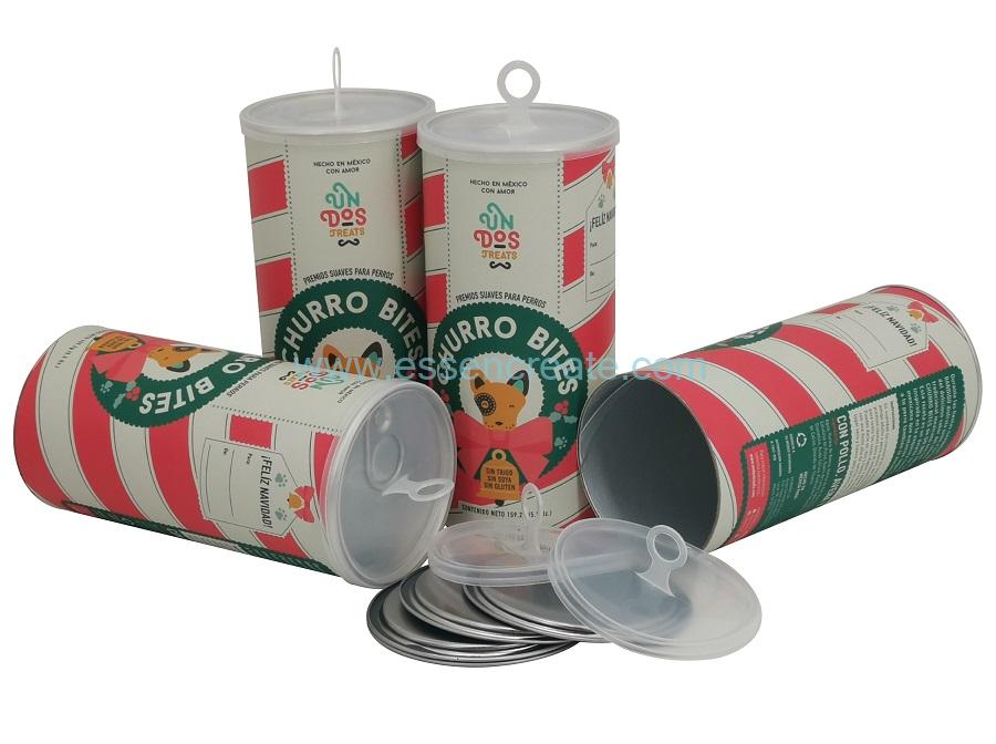 Papierröhre zur Verpackung von Hundefutter