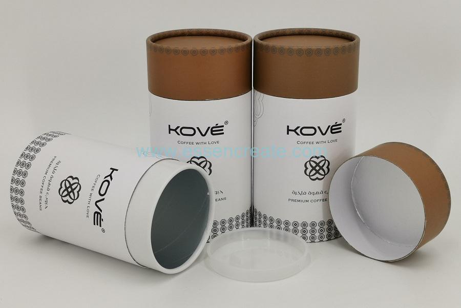 Kaffeebohnen Verpackung Papier Karton Dosen