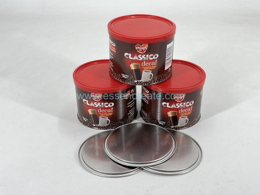100g Kaffeedosen Verpackung