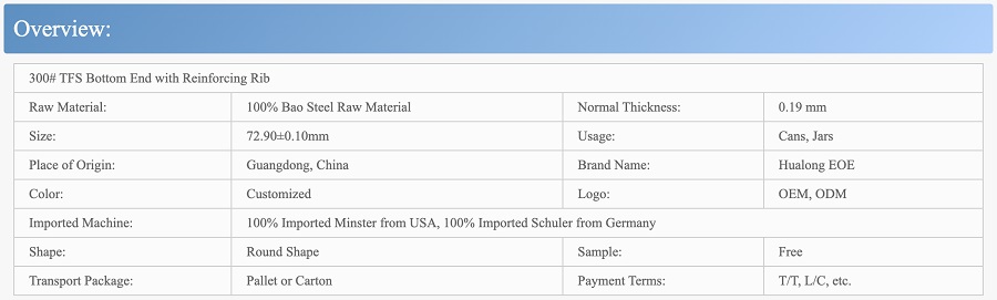 Thunfischdose mit leicht zu öffnendem Deckel