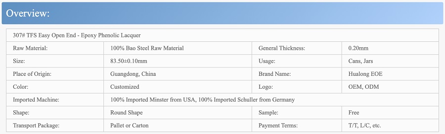 leicht zu öffnender Deckel für Papierröhren