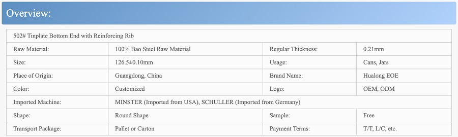 401 leicht zu öffnender Dosendeckel