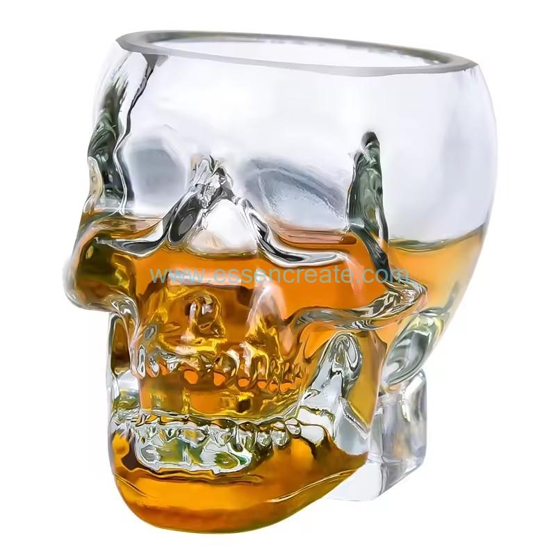 Crystal Vodka Totenkopf Shot Becher