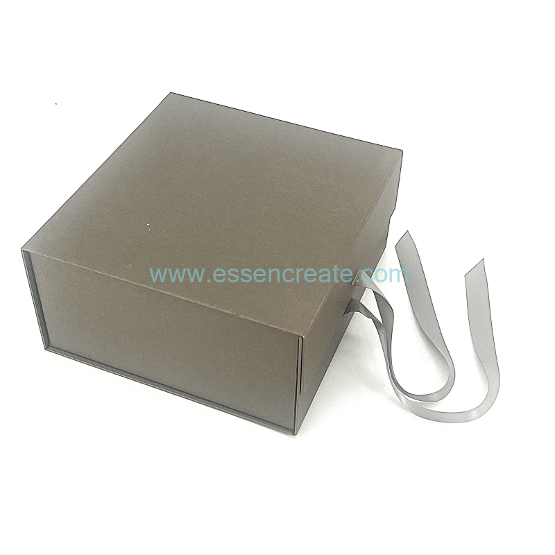Luxury Foldable Rigid Paper Gift Box with Magnetic Closure - High-Quality Custom Logo Packaging