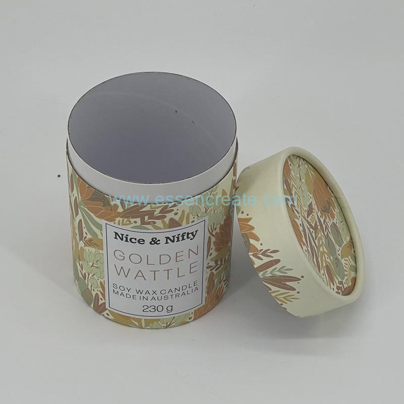 Floral Printed Paper Canisters Floral Printed Paper Canisters