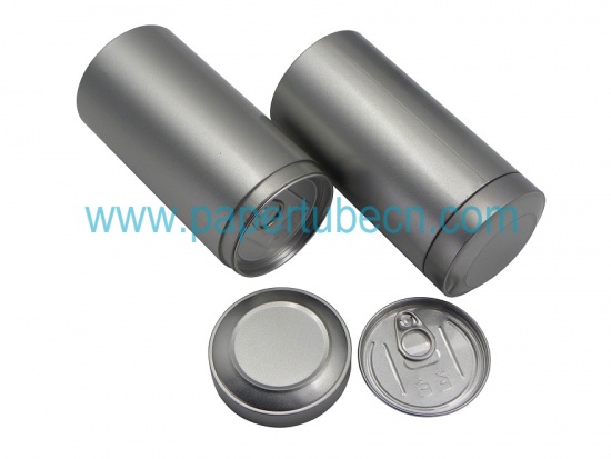 EOE Design Cylindrical Tea Tin Round Storage Cans