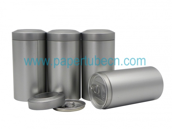 EOE Design Cylindrical Tea Tin Round Storage Cans