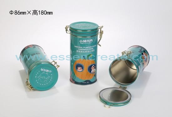 Lockable Metal Can with Seal Ring