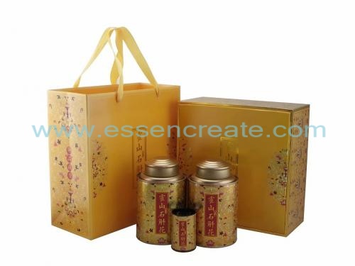Tee Papierdosen Verpackung Geschenkbox