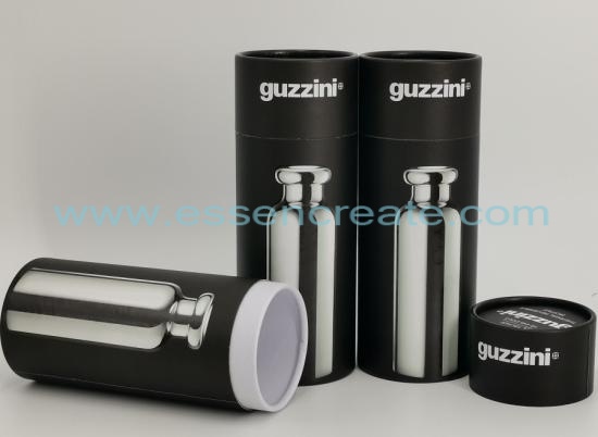 Water Bottle Packaging Cylinder Tube Box