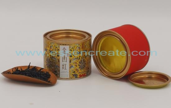 Tea Packaging Canister with Pry Cover