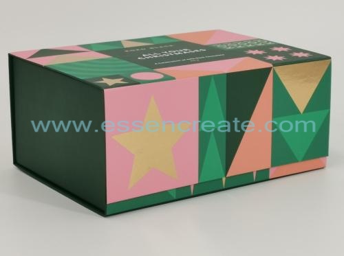 Faltbare Weihnachtsschokoladenverpackungs-Geschenkbox