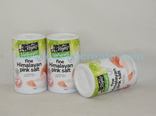 Himalaya rosa Salz Verpackungspapier Kanister