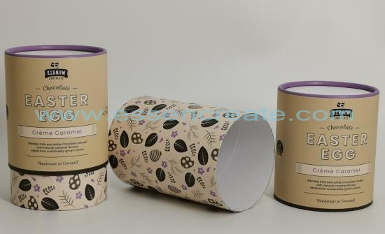 Chocolate Packaging Round Tube Gift Box