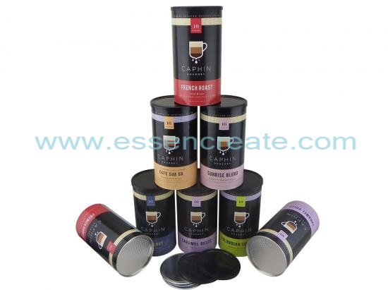 Coffee Packaging Food Grade Paper Tube Can Box