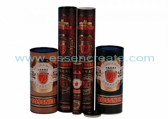 Champagne Packaging Paper Tube