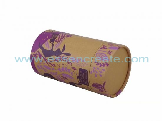 Round Cardboard Tube Packaging Box
