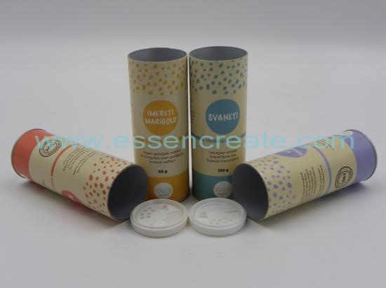 Paper Cylinder Packaging Tube with Shaker