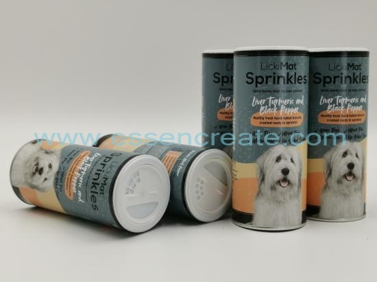 Pet Food Packaging Cylinder Shaker Tube