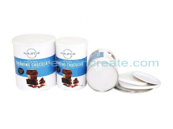 Food Grade Paper Tube Chocolate Canister