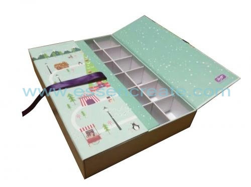 Schokoladen-Pralinen-Verpackungs-Geschenkbox aus Pappe