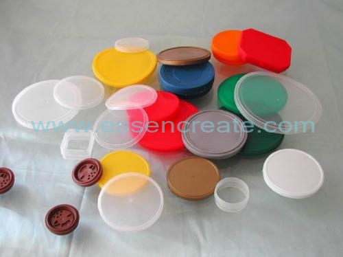  Customized Plastic Sealing Caps For Paper Cans