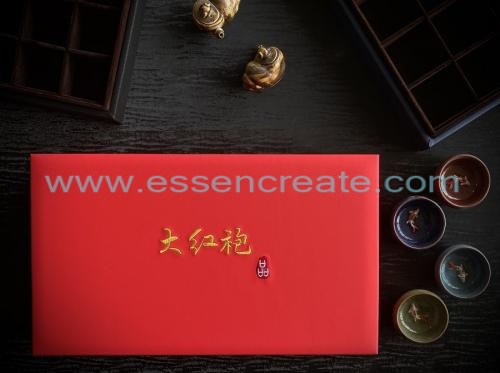 Alle Arten von Kung Fu Tee Leder Geschenkbox