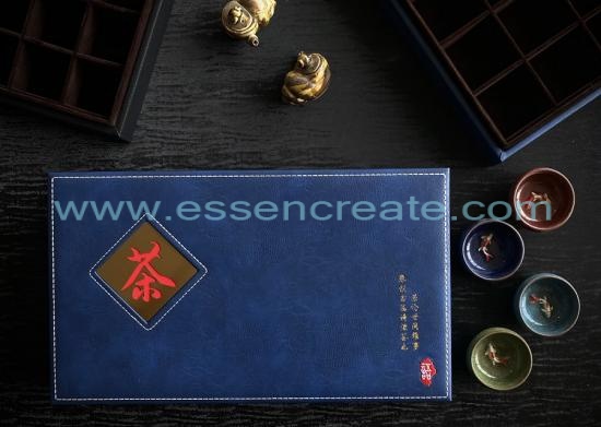 All Kinds Of Kung Fu Tea Leather Gift Box