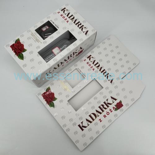 Faltbare Roséweinglas-Verpackungsbox