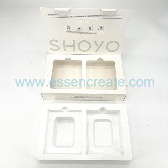 Production Clamshell Skin Care Paper Box