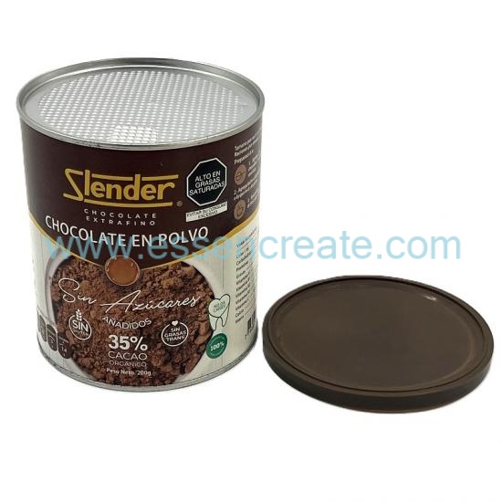 Custom Printed Muesli Coffee Bean Cylinder Jar