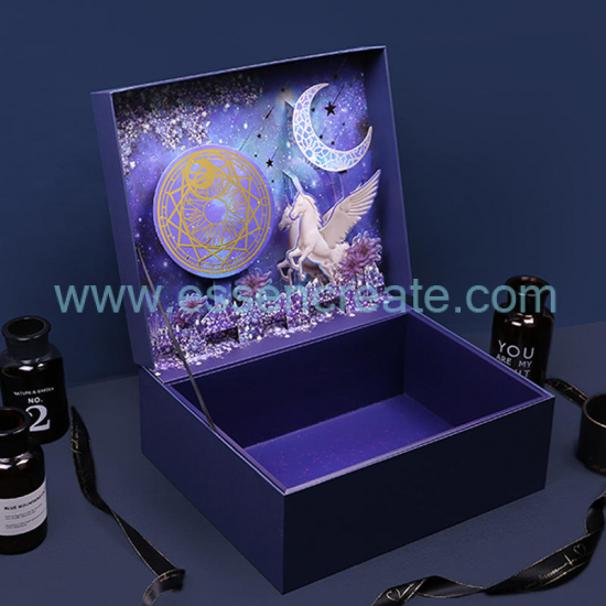 Benutzerdefinierte 3D-Geschenkpapierboxen für Kinder zu Weihnachten