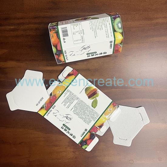 Custom Six-sided Box Jelly Sticks Packaging