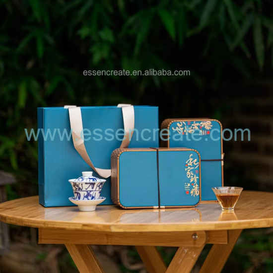 Custom Wooden Tea Packaging