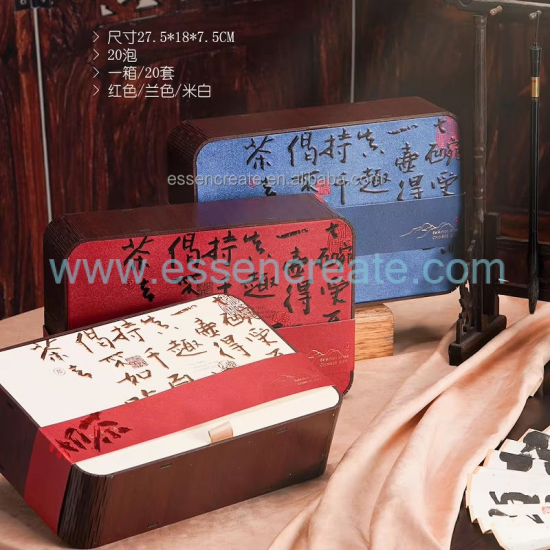 Custom Wooden Tea Packaging