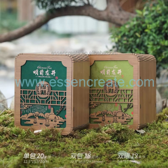 Custom Wooden Tea Packaging